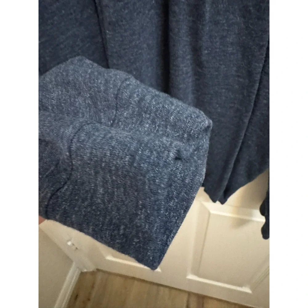 POLO RALPH‎ LAUREN CREW T-SHIRT 2XL NAVY BLUE LONG SLEEVE White PONY